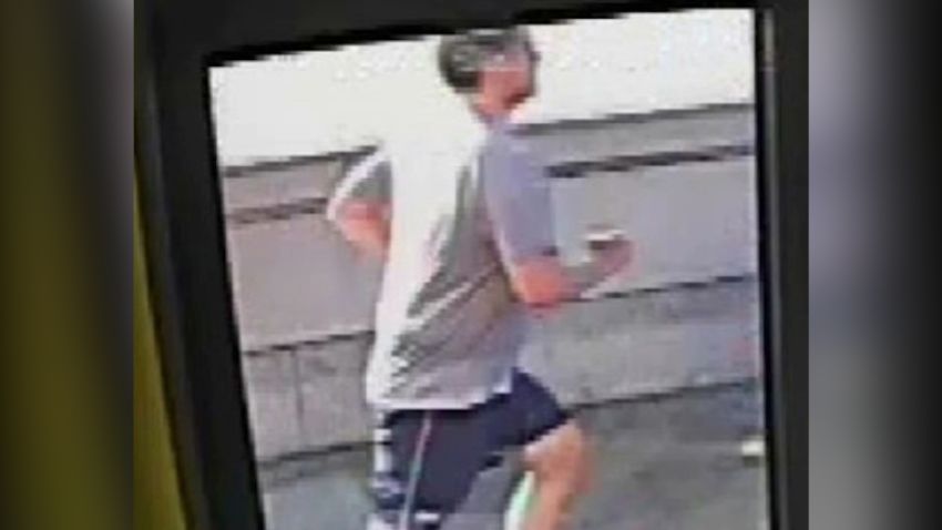 jogger knock woman london bus