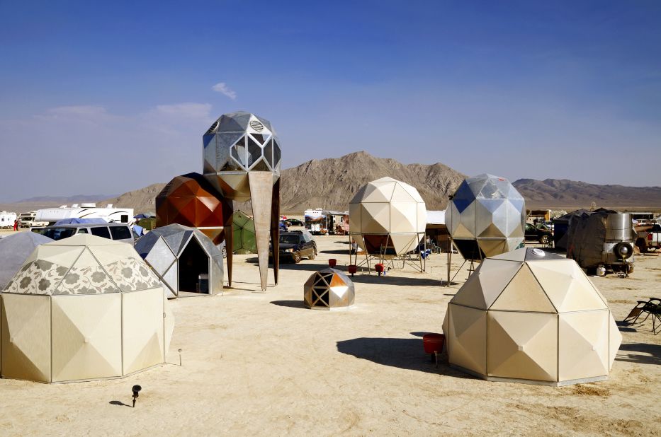 Structures must be lightweight, quick to build, and able to cope with harsh weather conditions. These metal domes are light, strong and easy to set up. 