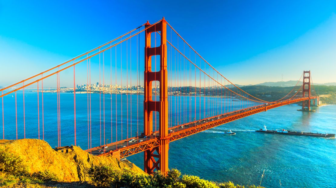 San Francisco's Golden Gate Bridge is among the world's most identifiable.
