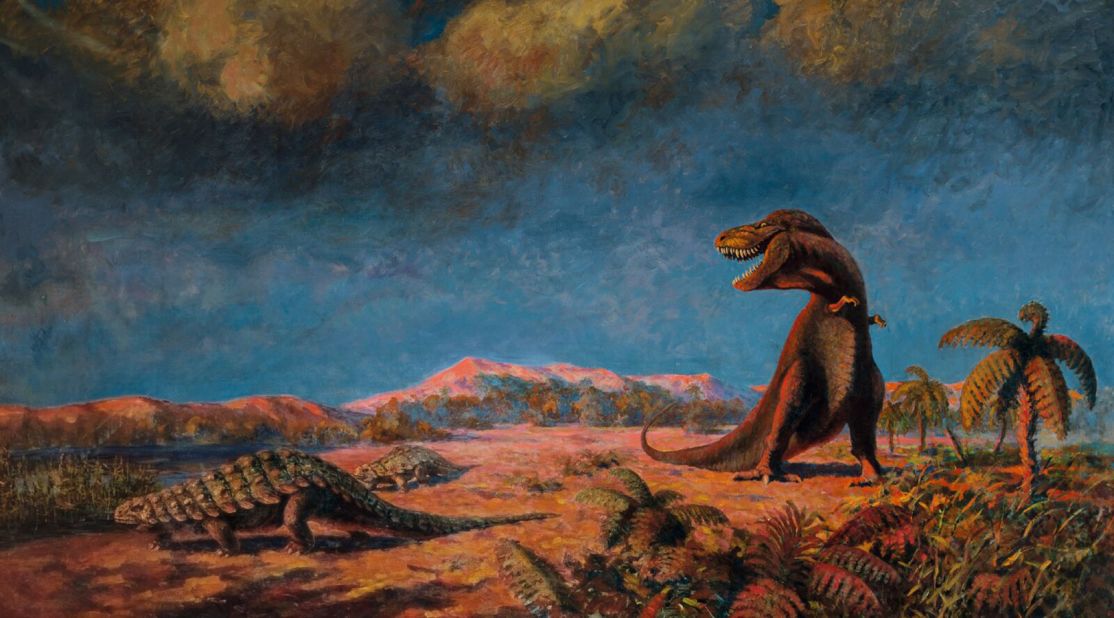 Flyorov, a Russian scientist and museum director, reveled in color above all else. His paintings are among the most dazzling and unusual in the paleoart canon.