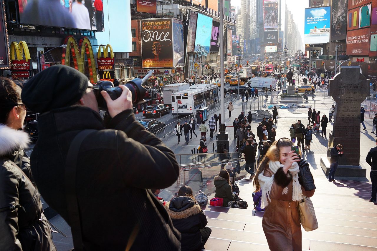 <strong>New York moments:</strong> It's the city that never sleeps -- and the city that loves to 'Gram. New York is the third most tagged city on Instagram Stories: a glance around Times Square at all the phones on display tells you all you need to know.