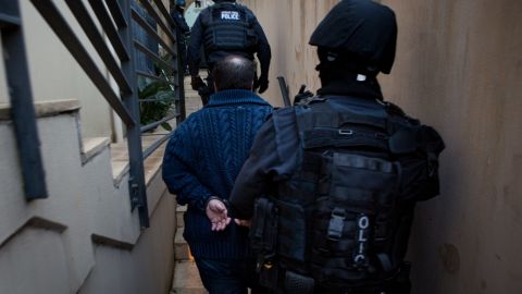 Nine men and one woman were arrested on a variety of drugs- and firearm-related charges on Tuesday, police said.