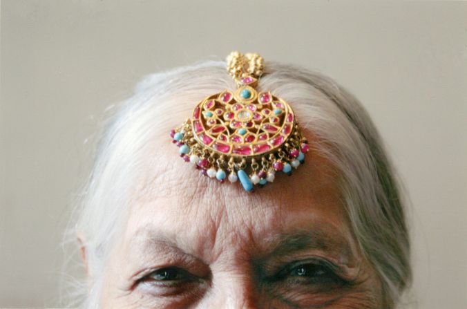An ornamental head piece carried from Dera Ismail Khan, in modern-day Pakistan, to Delhi. Its owner brought the jewelry across the border in the hope of selling it to help feed and educate her children.