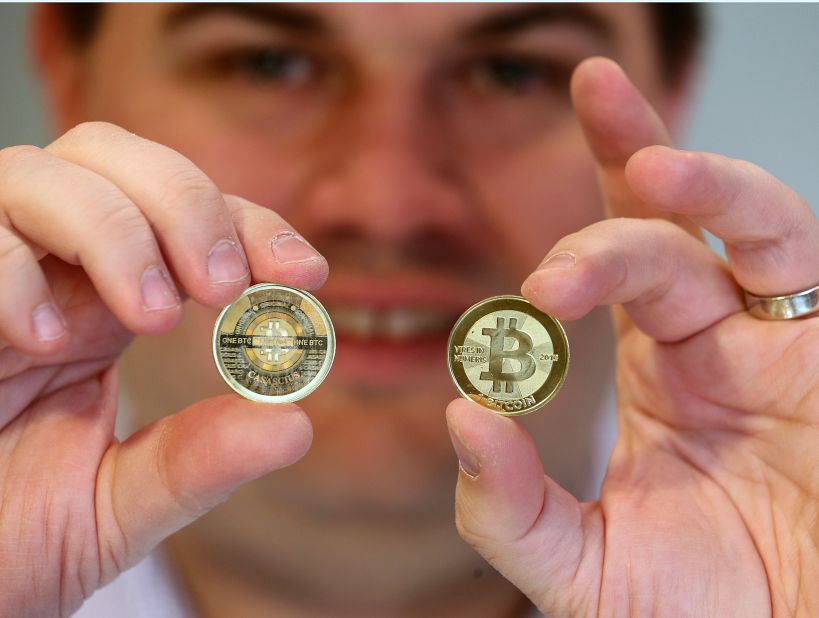 Bitcoin is primarily a digital currency, but in 2013, Mike Caldwell of Salt Lake City, Utah took it upon himself to physicalize the currency by minting the first Bitcoin coin.
