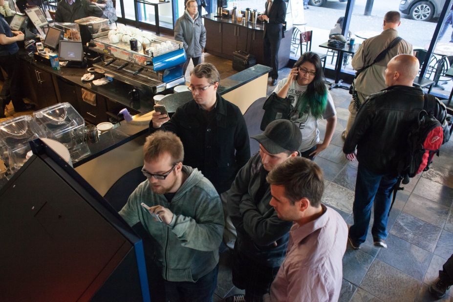 The first ever Bitcoin ATM was installed at Vancouver's Waves Coffee House in 2013. "I wanted to try out this new machine that hopefully will change the world," said owner Curtis Machek.