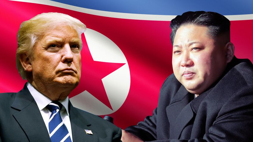 MOBAPP Trump Jungun North Korea Flag 02