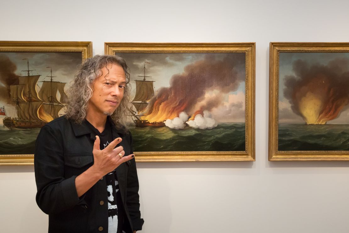 Kirk Hammett at the Peabody Essex Museum 