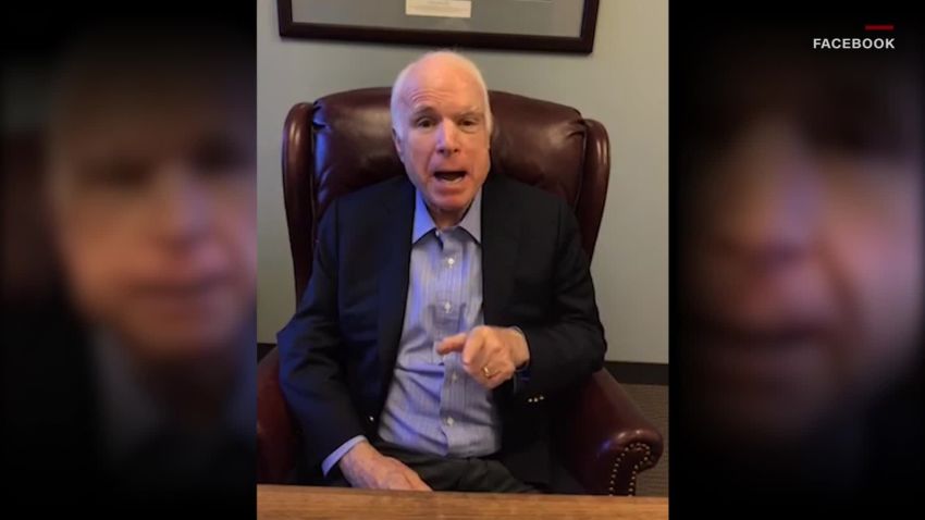 Senator John McCain of Arizona