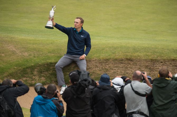 This comes off the back of holding his nerve during a wayward final round at Royal Birkdale to win The Open for the first time this July. 