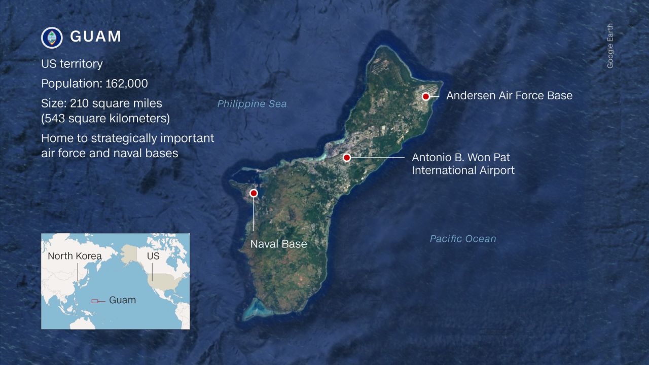Guam map 1920x1080 px