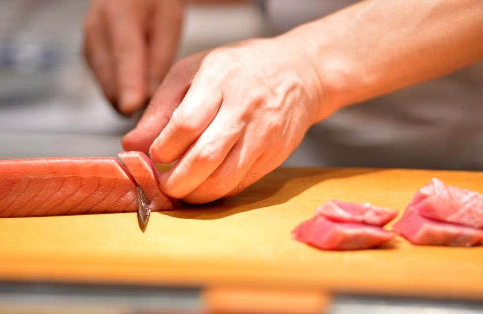 <strong>Keeping with tradition:</strong> In Japan, sushi is a skill passed down from master to apprentice. Ueno recommends three sushi restaurants: Kagura, in the Tsukiji fish market; Sushiko, an affordable chain with famous salmon belly; and Sushiko Honten, a famous restaurant in Ginza.