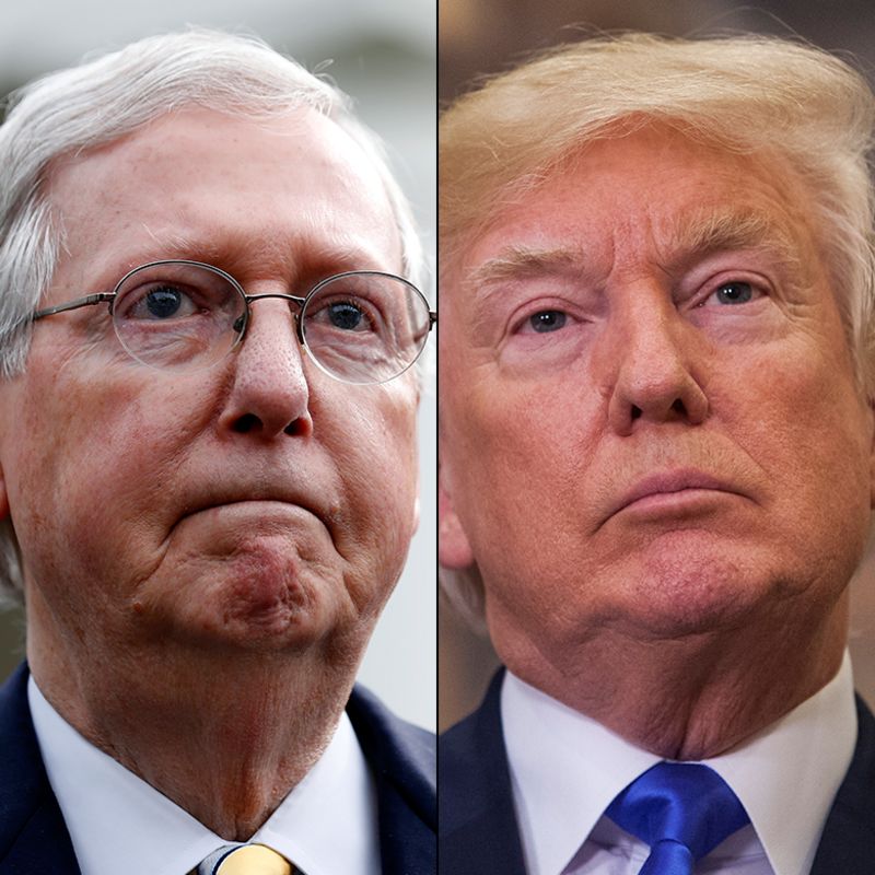 Trump Mcconnell Relationship Sinking To New Low Cnn Politics 