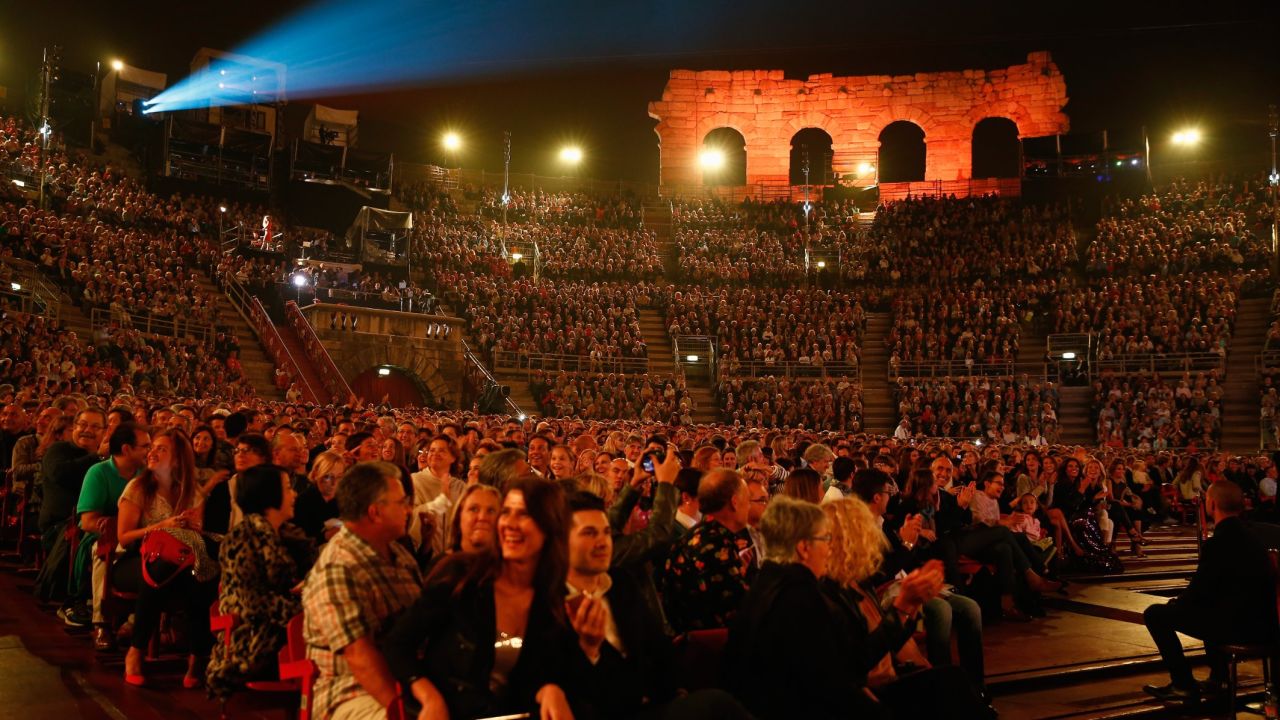 Italy's Arena di Verona is a truly majestic setting.