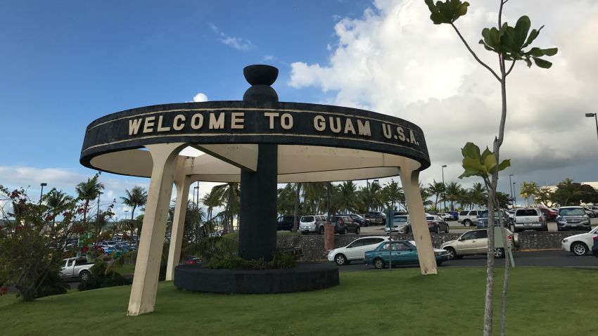 01 guam airport sign