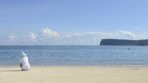 Guam, with its white-sand beaches, is a popular tourist destination.