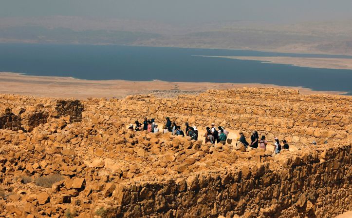 <strong>10. Israel: </strong>The UNWTO says international arrivals in Israel are up 25.1%. Must-see attractions include the the ancient hilltop fortress of Masada in the Judean desert, pictured, and Jerusalem's ancient limestone Western Wall. <br /><a >READ: 10 of Israel's best museums</a>