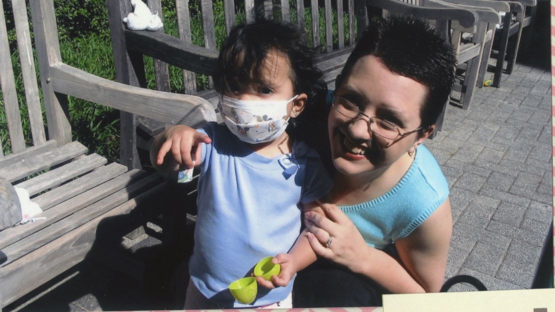 Hope's youngest daughter was treated for cystic fibrosis for years.