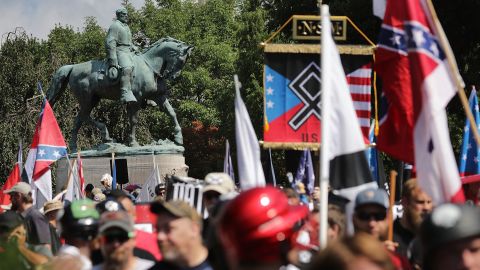 A Confederate statute in Charlottesville, Virginia, was a flash point  in August 2017's "Unite the Right" rally.