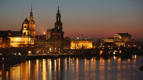 Dresden is in east Germany near the Czech Republic.