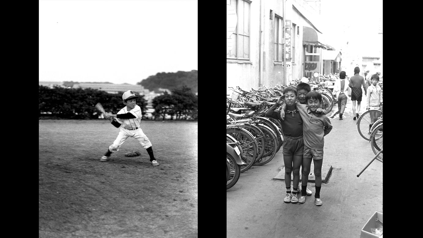 <strong>Yokosuka, Japan (1970):</strong> "I have few pictures from this informal baseball game in Yokosuka. I was just learning to take action pictures. The boys on the right were having a little fun with me. I was not in uniform, but they could tell that I was a sailor." <br />