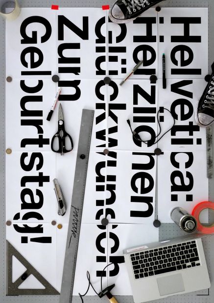Spanish design studio <a href="http://husmee.com/" target="_blank" target="_blank">Husmee</a> pays tribute to the Helvetica typeface for its 60th anniversary with an original <a href="http://60helvetica.com/" target="_blank" target="_blank">poster collection</a> from 19 designers. 