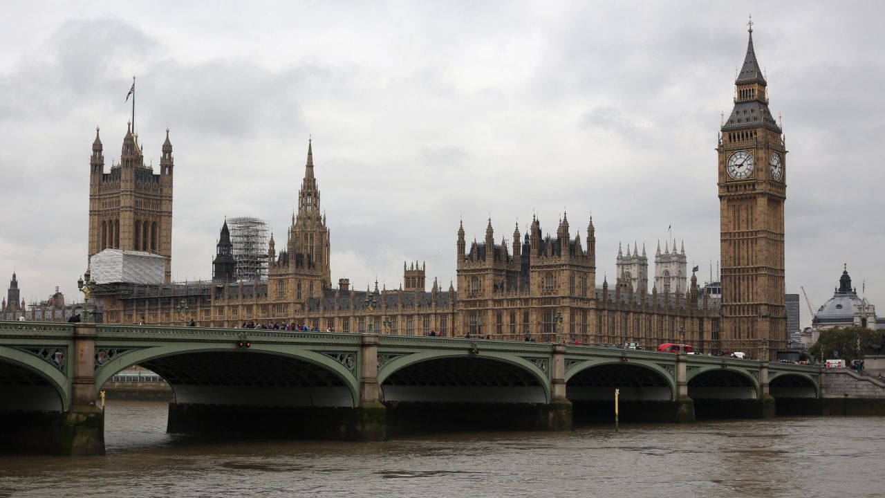 LONDON, ENGLAND - OCTOBER 19:  A general view of The Houses of Parliament and Elizabeth Tower on October 19, 2015 in London, England. A Report for the Commons Finance Committee has recommended a £29.2M GBP package to refurbish Big Ben's clock, stating that the cost could rise to £40M GBP. The bill which would have to be paid by the taxpayer, would include work on "severe metal erosion, cracks in the roof and other structural defects" in the Elizabeth Tower.  (Photo by Dan Kitwood/Getty Images)