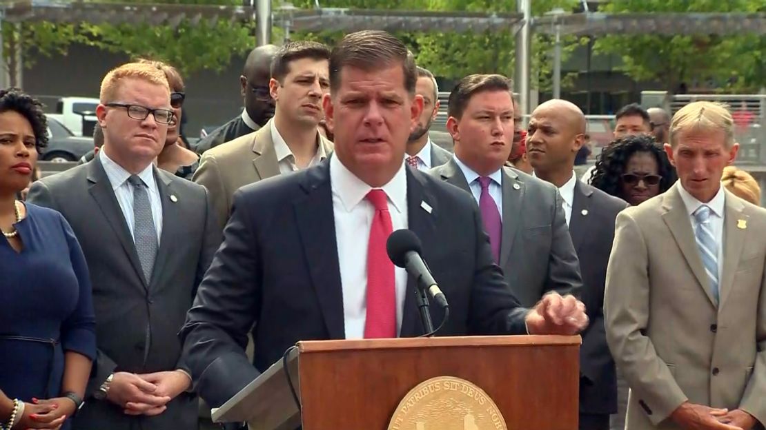 Boston Mayor Martin Walsh says his city is prepared should violence break out at Saturday's rally.