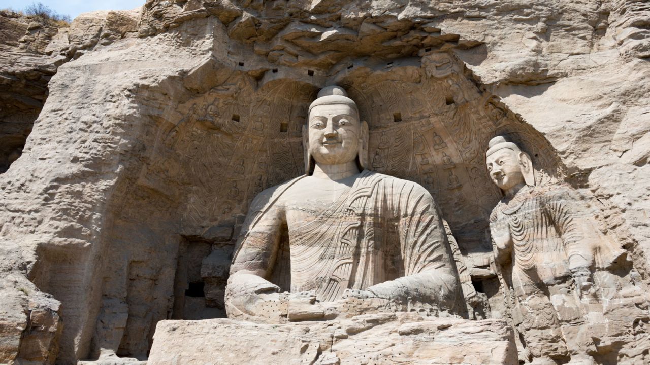 <strong>Yungang Grottoes, Shanxi: </strong>This 1,500-year-old landmark houses 252 caves and more than 51,000 Buddha statues of different styles and sizes -- the tallest stands 17 meters, the tiniest two centimeters. 