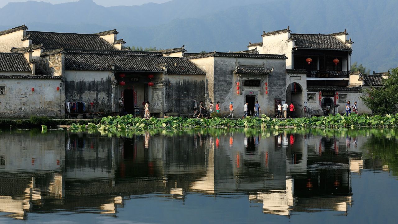 <strong>Hongcun Ancient Village, Anhui: </strong>Standing in front of majestic Mount Huangshan, the 900-year-old village of Hongcun has long drawn in-the-know Chinese visitors, who love its tranquil vibe and distinctive architecture.