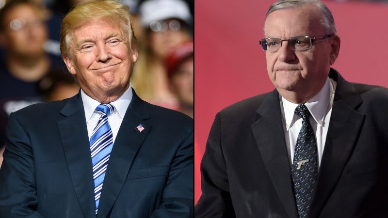 Trump Retweets Fox Story On Potential Arpaio Pardon Cnn Politics