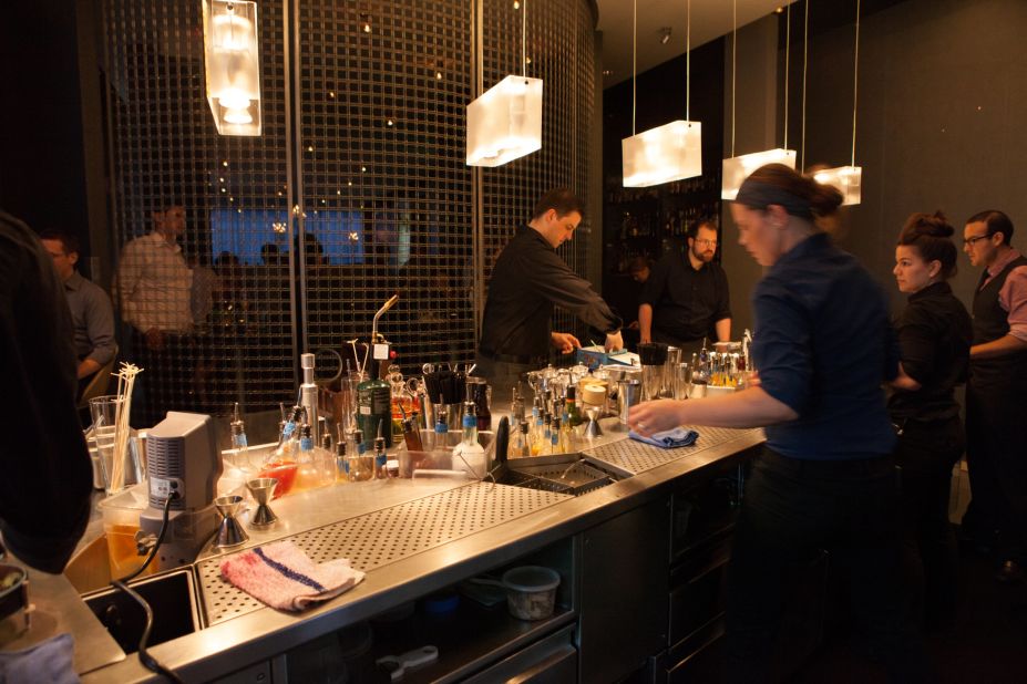 A line of cocktail craftspeople work at stations all evening to turn out unusual drinks. A look-see from behind the grate is a must.<br /><br /><a href="http://www.cnn.com/travel/article/insider-guide-melbourne/index.html">Planning a visit to Chicago? Insiders share tips</a>
