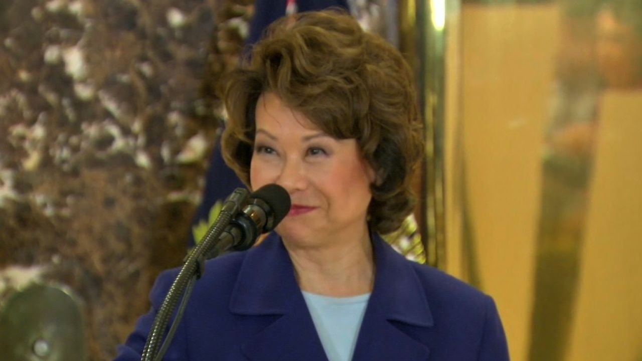 Elaine Chao August 15 2017 01