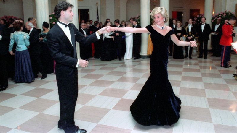 Princess diana sale john travolta