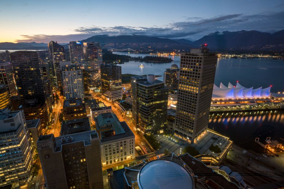 <strong>3. Vancouver, Canada --</strong> Once again, Vancouver has been ranked Canada's top city on the Economist Intelligence Unit's livable cities list. Host of the 2010 Winter Olympics, it offers easy access to some of Canada's most breathtaking scenery. 