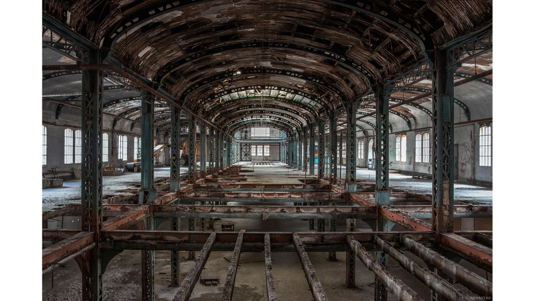 In his "Lost Factories" series, French photographer Ilan Benattar traveled across Europe shooting its abandoned industrial spaces. Scroll through the gallery for highlights of the series. 