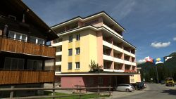Paradies hotel in the Swiss resort village of Arosa 