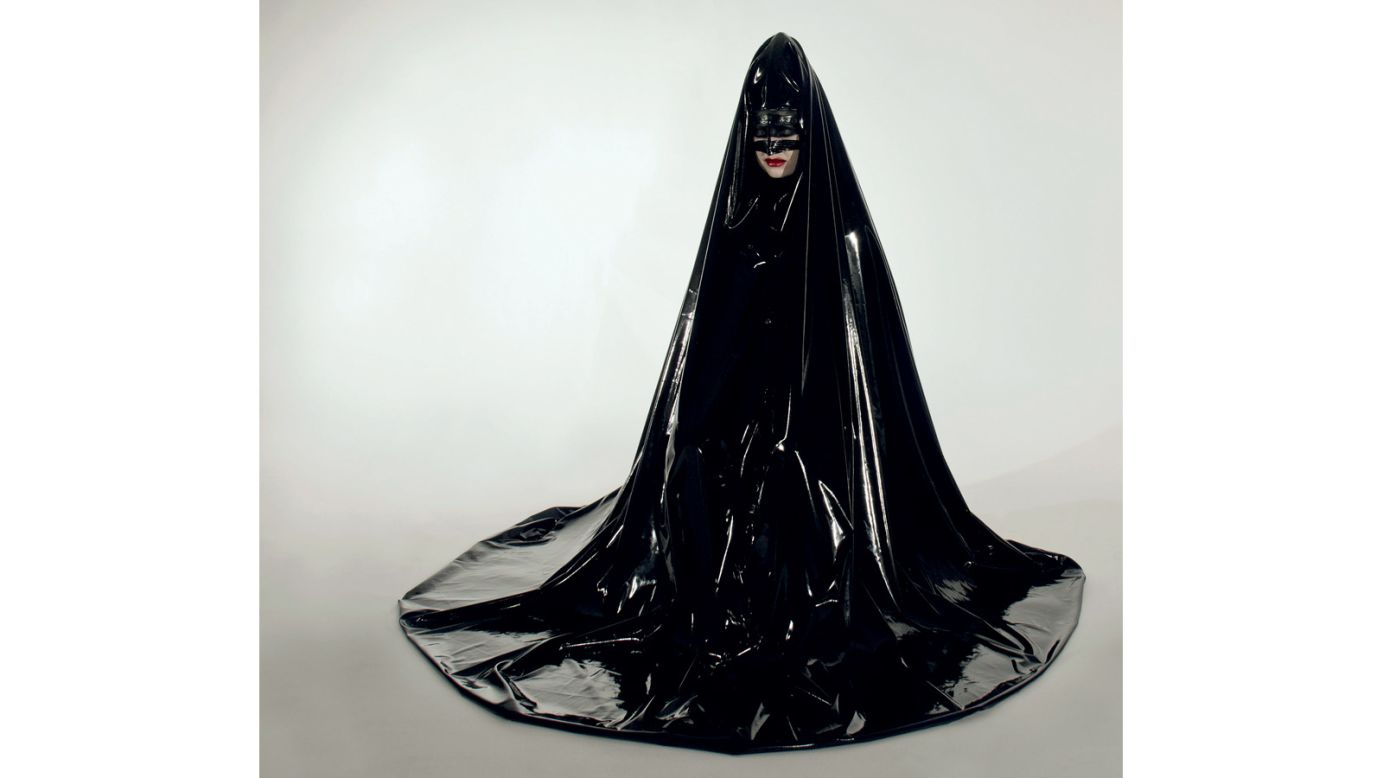 "The fetishism of the burka is a cultural erection to the sexual repression enforced by theocratic governments," Babazadeh <a href="http://burkaphilia.com/?page_id=12" target="_blank" target="_blank">wrote</a> in relation to her 2012 short film <a href="https://vimeo.com/40595706" target="_blank" target="_blank">"Burkaphilia."</a> 