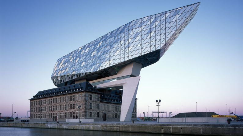 A disused fire station in Antwerp, Belgium, was transformed office building by Zaha Hadid Architects, winner of 2014's Beazley Design of the Year.