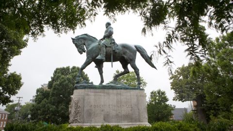 A statue of Robert E. Lee in Charlottesville's Emancipation Park has been at the center of controversy.