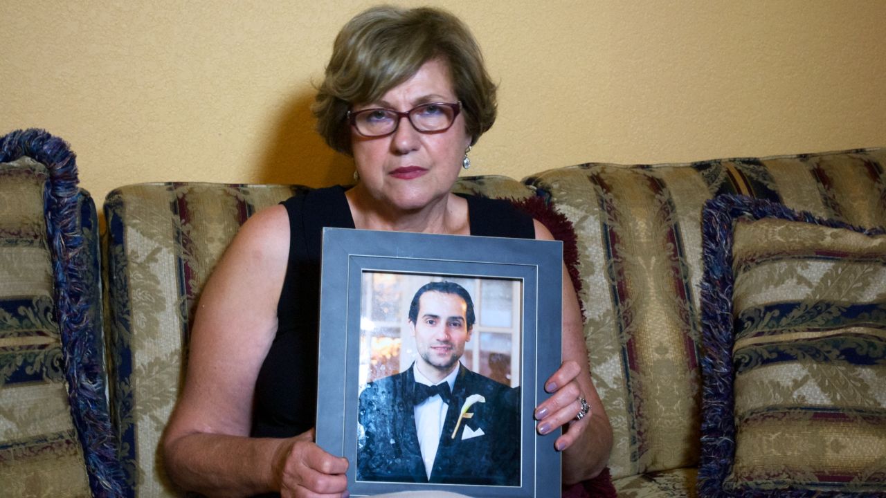 "He had no enemies," Haifa Jabara says of her "very caring" son, Khalid.