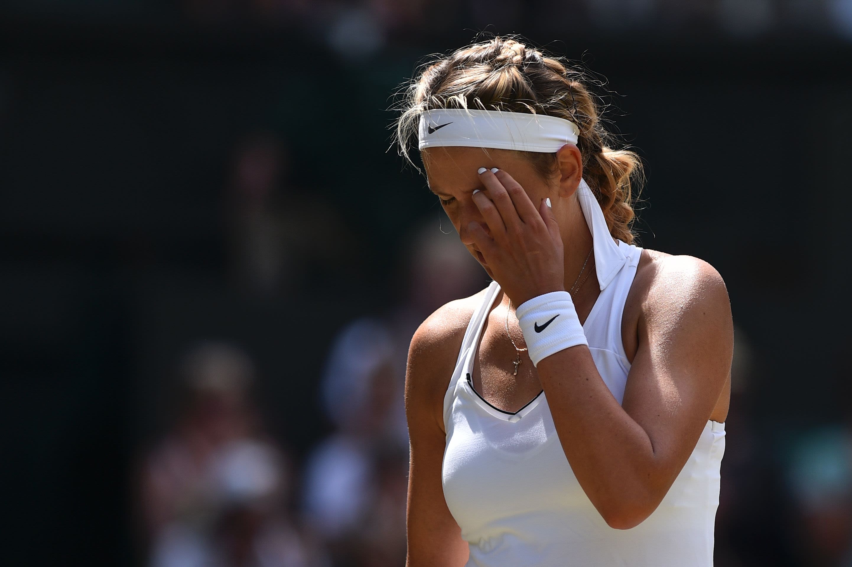 Injury wasn't the issue for Victoria Azarenka this year. After she gave birth in December 2016, Azarenka returned to competition in June. 
