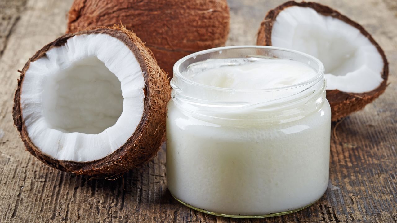 coconut oil STOCK
