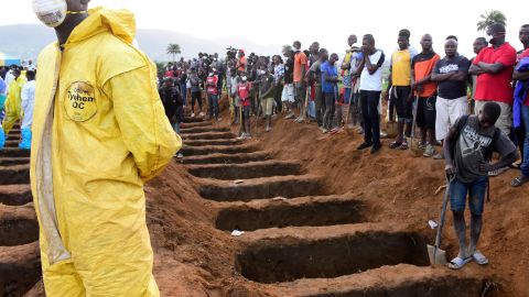 Sierra Leone buried at least 300 victims of devastating floods.