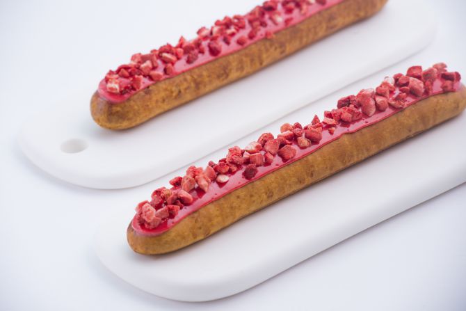 <strong>Sweet dreams:</strong> The extra-large eclairs at Rech by Alain Ducasse are not-to-miss for those with a sweet tooth.