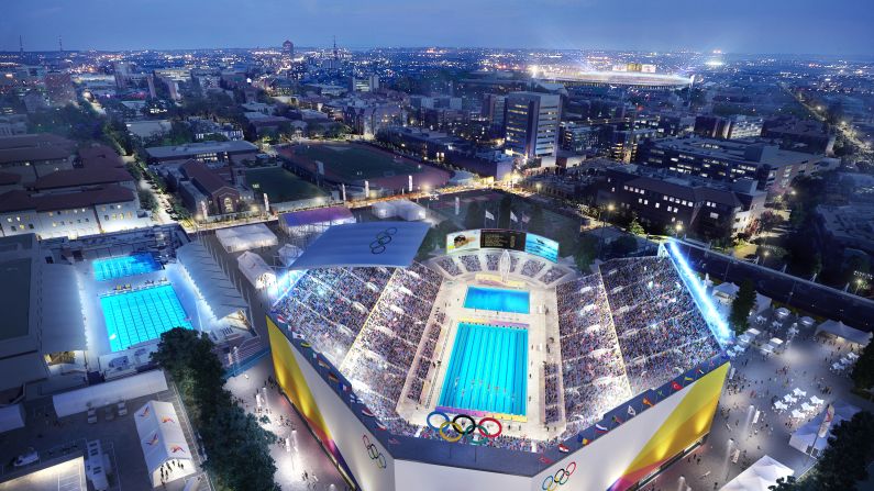 USC's Dedeaux Field would be the venue for swimming and diving.