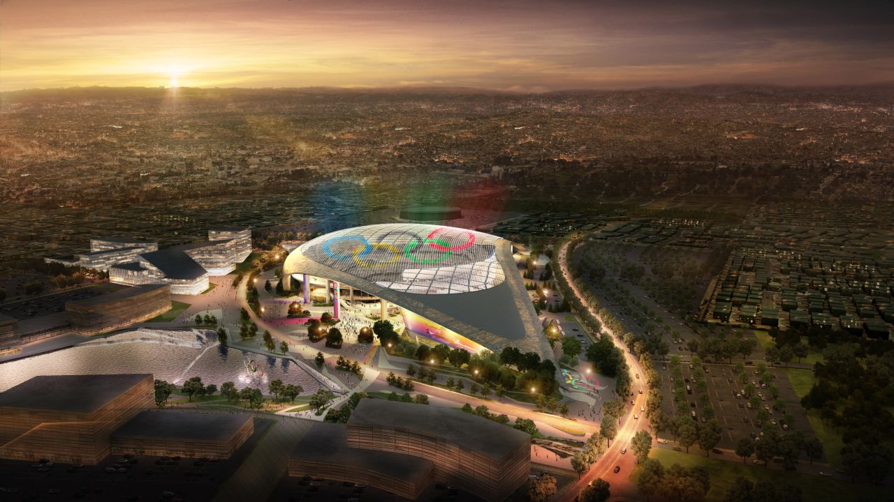 The Los Angeles Stadium at Hollywood Park is set to open in 2020. It will be the home stadium for the NFL's Rams and Chargers, and it is the proposed venue for the Olympics' opening and closing ceremonies.