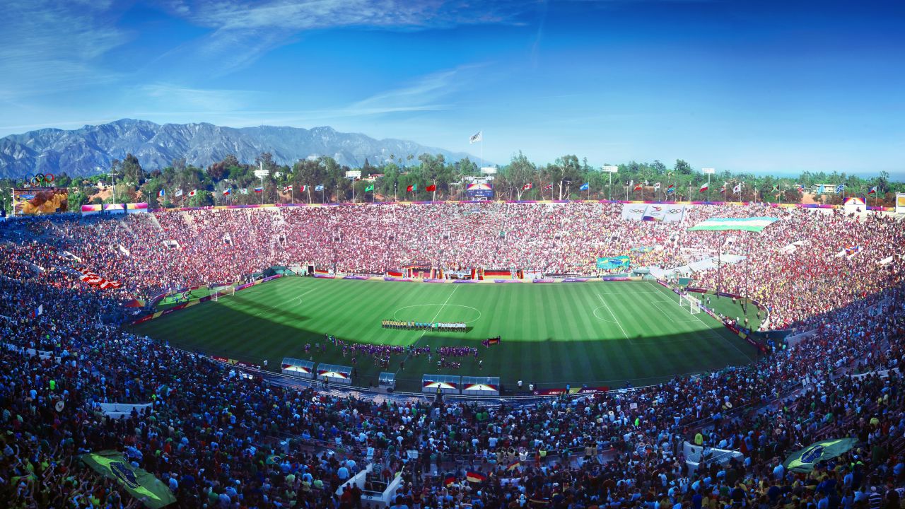 The iconic Rose Bowl would host some soccer games, including the women's final. The men's final would be held at the new Los Angeles Stadium.