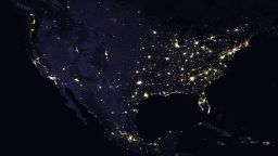 north america at night 2016