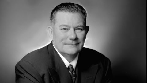 Tom Yawkey, pictured in 1956.