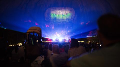 The 45-minute Lasershow Spectacular includes Georgia-centric entertainment and sports themes.
